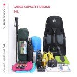 50L Ultra Lightweight Frameless Hiking Backpack