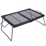 REDCAMP Portable Heavy Duty Folding Campfire Grill