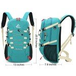 Bseash 40L Waterproof Hiking Backpack with Rain Cover