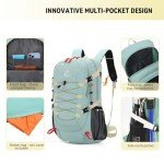 Bseash 40L Waterproof Hiking Backpack with Rain Cover