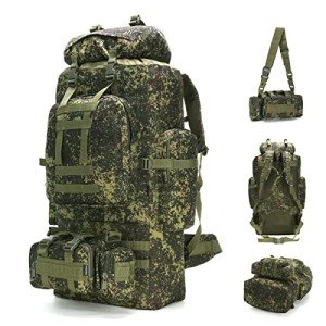 King'sGuard 100L Molle Military Camping Backpack