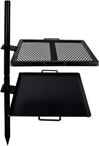 GameMaker Gravity Combo Grill & Skillet for Camping