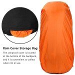 Esup 60L Lightweight Camping Hiking Backpack - Army Green