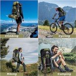 70L Lightweight Hiking Backpack for Outdoor Adventures