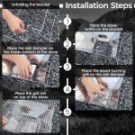 Collapsible Camping Grill and Fire Pit Combo