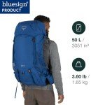 Osprey Rook 50 Men's Backpack - Astrology Blue