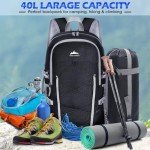 40L Waterproof Packable Hiking Backpack for All