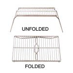 REDCAMP Portable Stainless Steel Campfire Grill