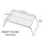 REDCAMP Portable Stainless Steel Campfire Grill