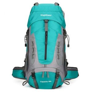 King'sGuard 60L Waterproof Lightweight Hiking Backpack