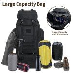 100L Waterproof Hiking Backpack for Outdoor Adventures