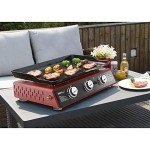 Royal Gourmet 3-Burner Portable Gas Grill - Red