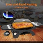 Hykolity Portable 12,000 BTU Propane BBQ Grill