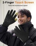 RIGWARL Waterproof Touchscreen Winter Gloves for All