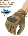 KEMIMOTO Tactical Touchscreen Gloves for Outdoor Adventures