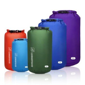 Lightweight Waterproof Dry Bags Set for Camping