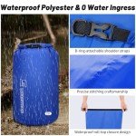 Lightweight Waterproof Dry Bags Set for Camping