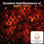 Odoland Portable Folding Campfire Grill with Storage Bag