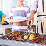 Portable Stainless Steel Charcoal Grill for Camping