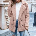 Lightweight Fleece Winter Jacket with Pockets