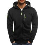 Men's Fleece Zip Up Hoodie for Winter Camping