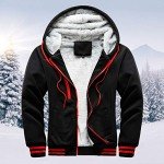 Men's Warm Sherpa Lined Fleece Hoodies
