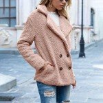 Lightweight Fleece Winter Jacket with Pockets