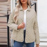 Lightweight Women's Quilted Puffer Jacket with Pockets