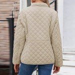 Lightweight Women's Quilted Puffer Jacket with Pockets