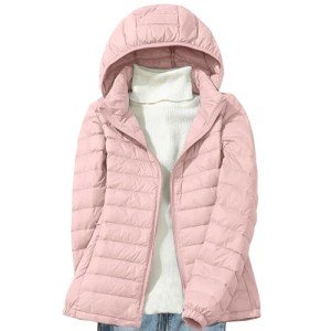 Women's Packable Lightweight Quilted Hooded Jacket