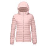 Women's Packable Lightweight Quilted Hooded Jacket