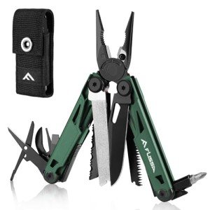 15-in-1 Multitool Pocket Knife for Camping & Fishing