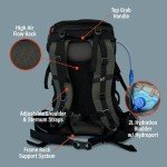 Bear Grylls 45L Hydration Backpack for Camping