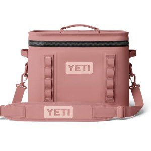 YETI Hopper Flip 18 Portable Cooler - Sandstone Pink