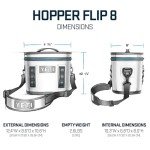 YETI Hopper Flip 8 Cooler - Sandstone Pink