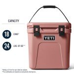 YETI Roadie 24 Cooler in Sandstone Pink
