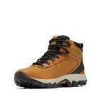 Columbia Men's Waterproof Hiking Boots, Elk/Black, Wide