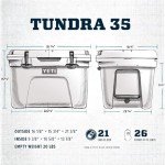 YETI Tundra 35 Cooler in Wetlands Brown