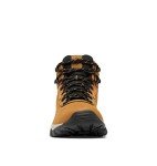 Columbia Men's Waterproof Hiking Boots, Elk/Black, Wide