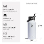 Hydro Flask 32 Oz Lime Stainless Steel Bottle