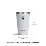 16 Oz Moonshadow All-Around Tumbler with Lid