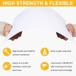 Kinlink Flexible Moldable ABS Plastic Sheets - 6 Pack