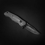 Trump Pocket Knife with Belt Clip for Camping
