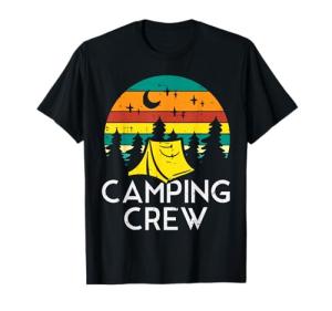 Cute Kids' Camping T-Shirt for Boys and Girls