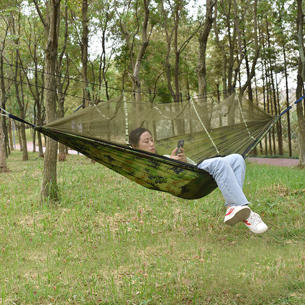 660lbs Double Camping Hammock Tent with Mosquito Net