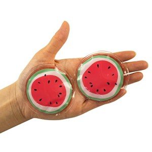 Watermelon Reusable Hot and Cold Eye Pads