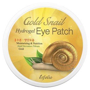 Gold Snail Hydrogel Eye Patches - 60 Packs
