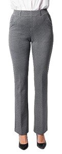 Houndstooth Stretchy Yoga Dress Pants for Women