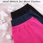 3 Pack Girls' Warm Fleece Leggings Tights