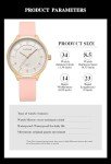 Women's Waterproof Watch with Easy Read Dial